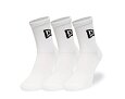 Socken New Era - Flag Crew 3Pack - White