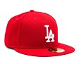 Kappe New Era - MLB Basic 59FIFTY - LA Dodgers - Scarlet / White