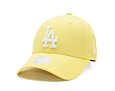 Damen Kappe New Era - 9FORTY League Essential - LA Dodgers - Pastel Yellow / White