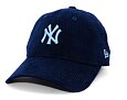 Damen Kappe New Era - MLB Cord 9TWENTY - NY Yankees - Navy / Pastel Blue