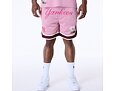 Shorts New Era - MLB Floral Mesh - NY Yankees - Pink