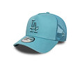 Kappe New Era - MLB League Essential 9FORTY Trucker - LA Dodgers - Blue
