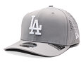 Kappe New Era - MLB Perforated 9SEVENTY Stretch-Snap - LA Dodgers - Grey