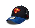 Kinder Kappe New Era - Seasonal Superman 9FORTY - Azure