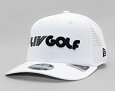 Basecap New Era - LIV Golf 9SEVENTY Stretch-Snap - LIV Logo - White