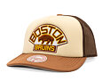 Kappe Mitchell & Ness - NHL Vintage Block Trucker - Boston Bruins - Cream