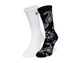 Socken New Era - Paisley Crew Socks 2pk - White / Navy
