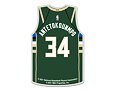 Brosche WinCraft by Fanatics - NBA - Jewelry Card - Giannis Antetokounmpo