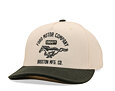 Kappe Brixton - Ford Mustang Snapback - Wimbledon White