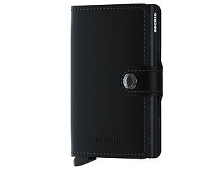 Geldbörse Secrid Miniwallet Matte Black