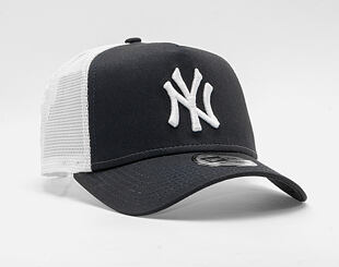 Kappe New Era - MLB Clean 9FORTY Trucker - NY Yankees - Navy / White