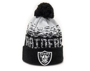 Mütze New Era NFL Sport Knit Cuff Oakland Raiders  Team Color