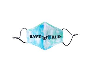 Mund-Nasen-Schutz Rip N Dip - Save The World Face Mask RND7162 Blue