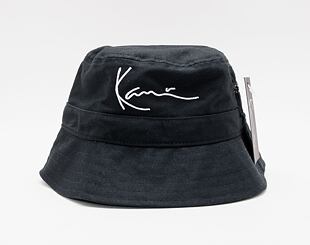 Hut Karl Kani Signature Zip Bucket Hat Black 7015464