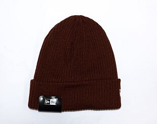 Mütze New Era Color Cuff Beanie Walnut Brown/White