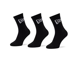 Socken New Era - Flag Crew 3Pack - Black