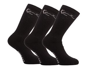 Socken Karl Kani Signature Socks 3-Pack black