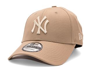 Kappe New Era - MLB Essential 9FORTY - NY Yankees - Camel / Stone