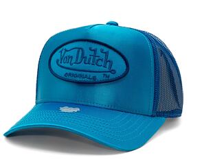Kappe Von Dutch Trucker Cary - Satin - Blue