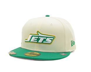 Kappe New Era - 59FIFTY NFL Visor Clip - NY Jets - Off White
