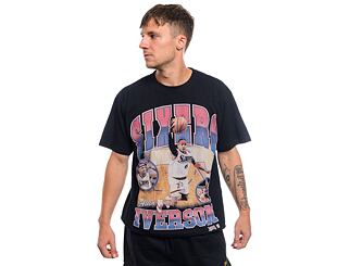 T-Shirt Mitchell & Ness Nba Player Photo Tee Philadelphia 76Ers Black