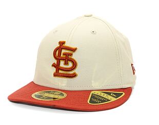 Kappe New Era - 59FIFTY Low Profile "Late Fall Vibes" - St. Louis Cardinals - Cream / Rust