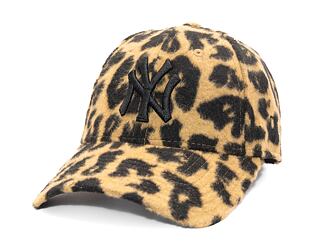 Damen Kappe New Era 9FORTY Womens MLB Leopard - NY Yankees - Leopard Camo / Black