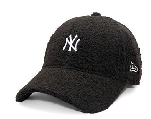 Damen Kappe New Era - 9FORTY Womens MLB Borg - NY Yankees - Black / White