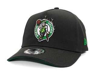 Kappe New Era - 9FORTY A-Frame NBA Flame Boston Celtics - Black