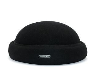 Mütze Stetson Docker Woolfelt Black