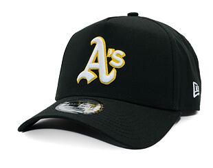 Kappe New Era - MLB World Series Patch 9FORTY A-Frame - Oakland Athletics - Black / Gold