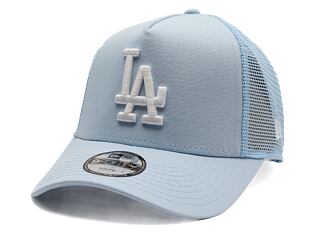 Kinderkappe New Era - MLB Essential 9FORTY Trucker - LA Dodgers - Pastellblau / Navy