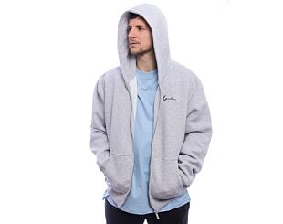 Pullover Karl Kani Chest Signature Essential Os Zip Hoodie ash grey
