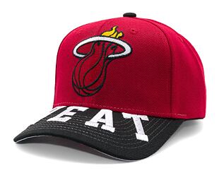 Kappe Mitchell & Ness - Miami Heat - Underarch Pro Snapback - Red