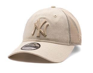 Kappe New Era - MLB Linen 9TWENTY - NY Yankees - Stone