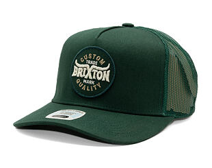 Kappe Brixton - Gibson C Np Mp Trucker Hat - Deep Forest/Deep Forest