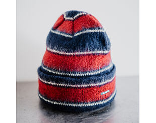 Kangol - Fuzzy Stripe Beanie - Navy
