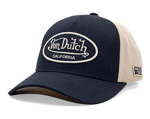Kappe Von Dutch - Trucker - Flag - Blue/Beige