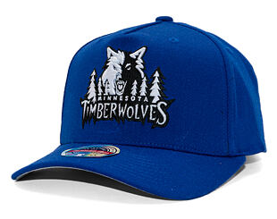Kappe Mitchell & Ness - Coldwal Classic Red  - Minnesota Timberwolves - Royal Blue
