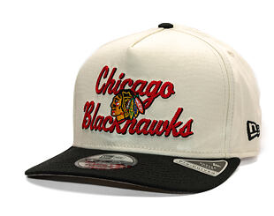 Basecap New Era - NHL Chainstitch 9FIFTY A-Frame - Chicago Blackhawks - Chrome White