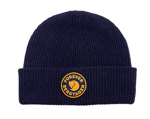 Mütze Fjällräven - Bergtagen Forever Wool Beanie - Dark Navy
