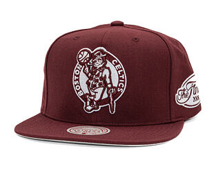 Kappe Mitchell & Ness - NBA Fashion Basic Snapback - Boston Celtics - Dark Purple