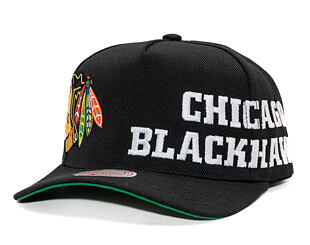 Kappe Mitchell & Ness - NHL Busted Pro - Chicago Blackhawks - Black