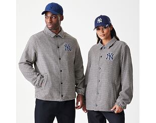 Jacke New Era - MLB Check Coach Jacket - NY Yankees - Auburn