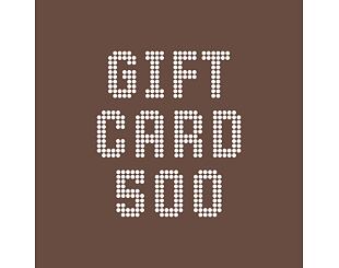 Gutschein zum Einkauf im Wert von 500 CZK