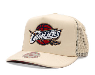 Kappe Mitchell & Ness - Evergreen Trucker HWC - NBA - Cleveland Cavaliers - Off White