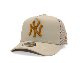 Kinder Kappe New Era - MLB Essential 9FORTY Trucker - NY Yankees - Stone