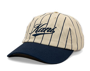 Kappe Karl Kani - Cursive Varsity Pinstripe Baseball Cap