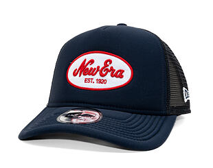 Kappe New Era - Branded Oval Foam Patch 9FORTY A-Frame Trucker - Navy