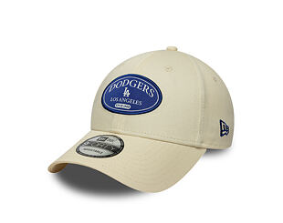 Kappe New Era - MLB Patch 9FORTY - LA Dodgers - Cream
